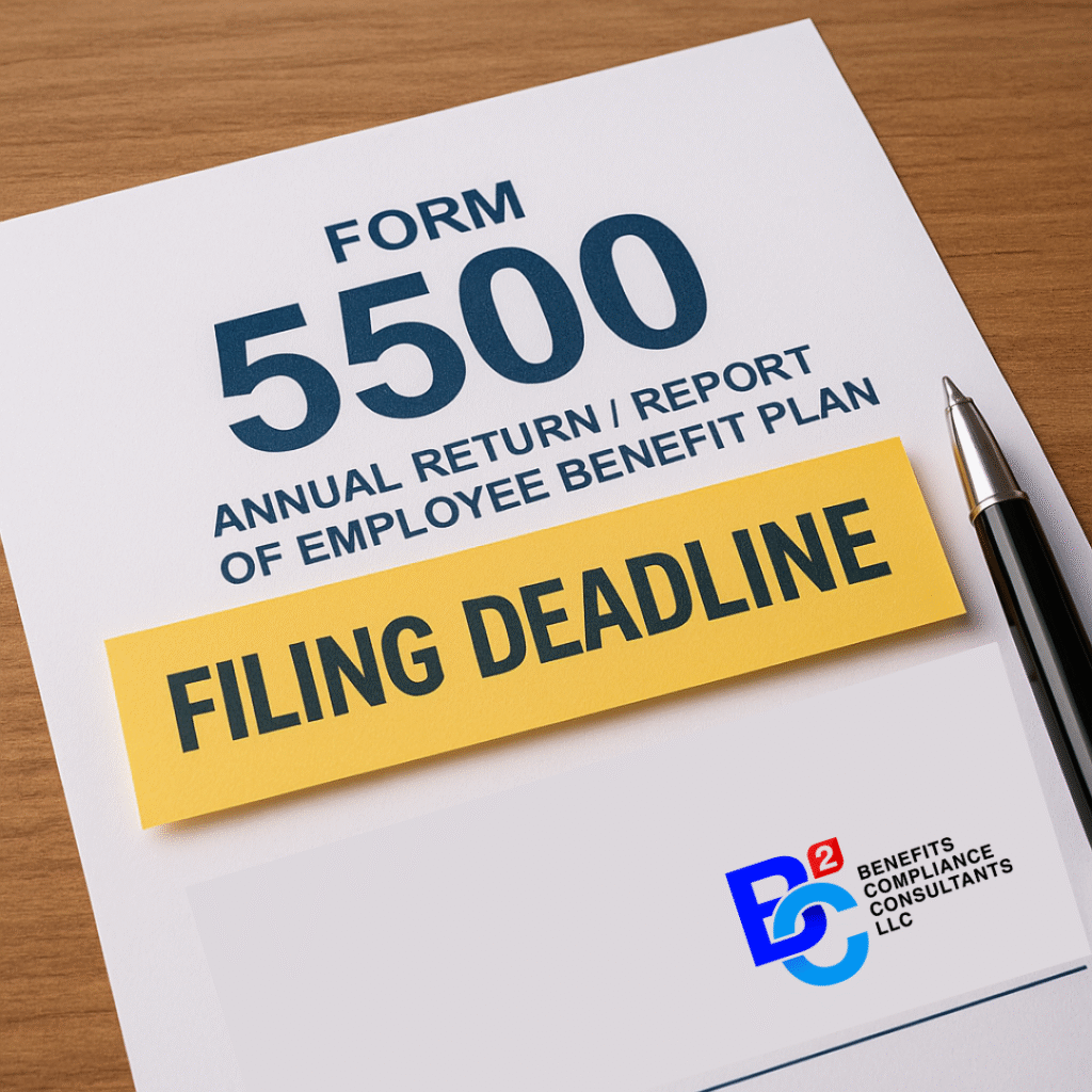 Final Steps for Form 5500 Filing in 2025 – Don’t Miss the October Deadline